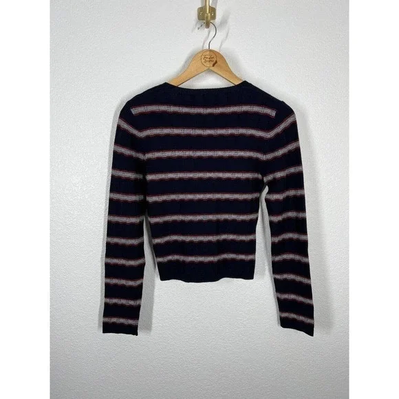 The Fifth Label Gravitation Stripe Top Size Small S Navy Red White New - Picture 6 of 6